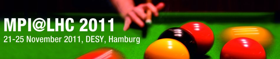 MPI@LHC 2011, 21-25 November 2011, Hamburg